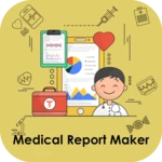 medical report maker pdf android application logo